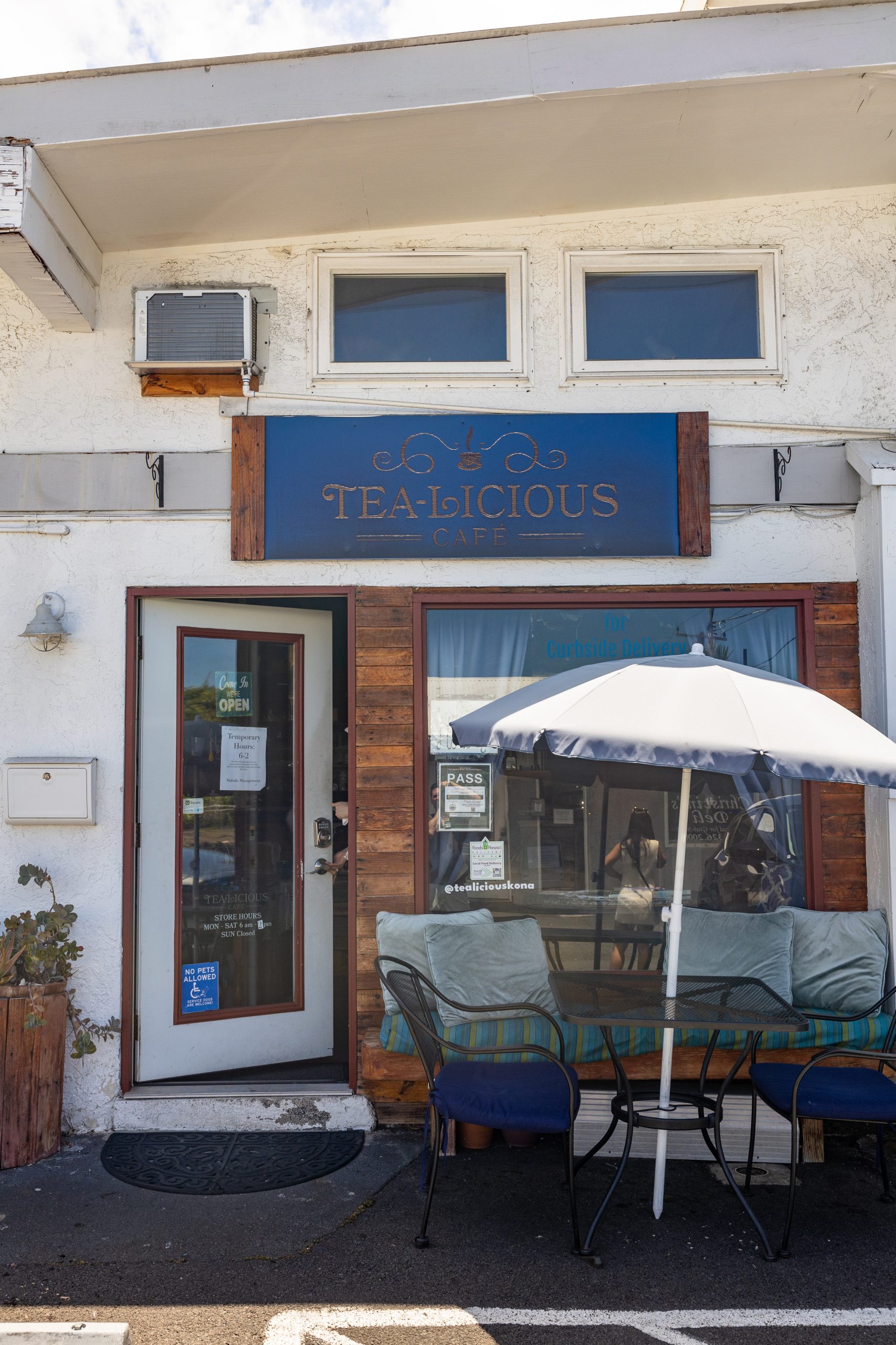 tea-licious exterior on big island hawaii